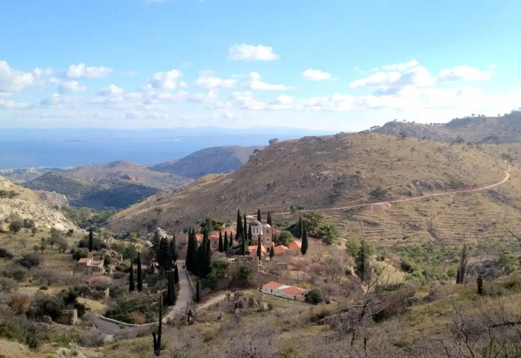 Chios hiking trail